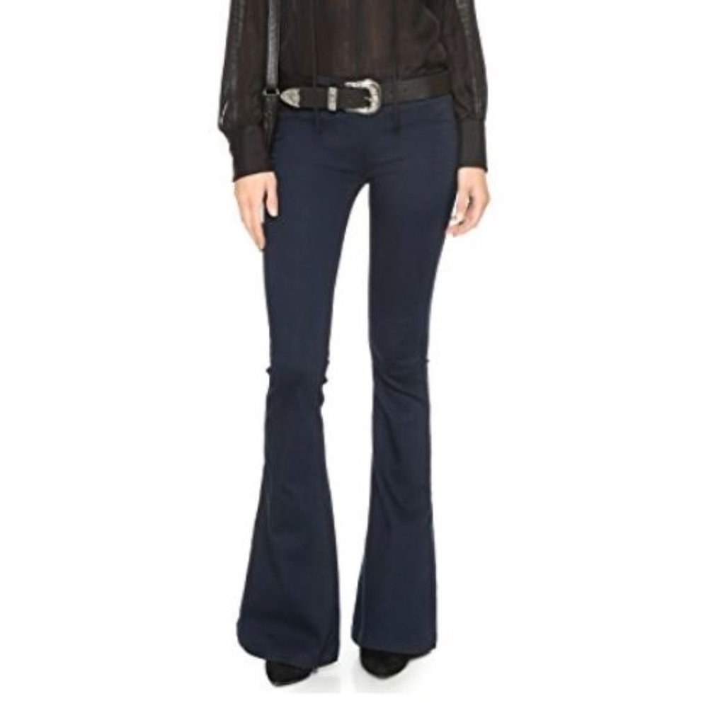 Blank NYC | Dark Wash Belle Flare Pull-On Jeans 27